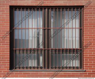 Photo Texture of Window Barred 0005